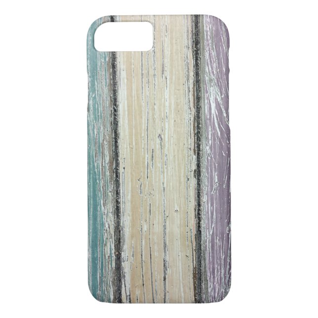 Funda De Case-Mate Para iPhone Shabby Chic Wood (Reverso)