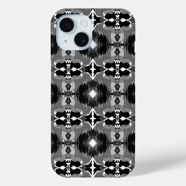 Funda De Case-Mate Para iPhone Shadow Mirror Pattern  (Reverso )