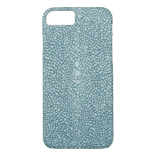 Funda Para iPhone 8/7 Shagreen en aguamarina y trullo