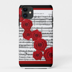 FUNDA PARA iPhone 11 SHAKESPEARE - SI LA MÚSICA ESTÉ LA COMIDA DEL