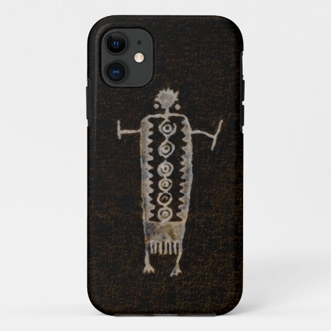 Funda De Case-Mate Para iPhone Shaman Petroglyph (Reverso)