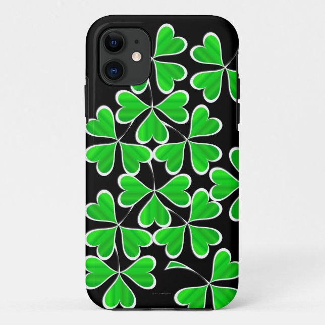 Funda De Case-Mate Para iPhone Shamrock (Reverso)