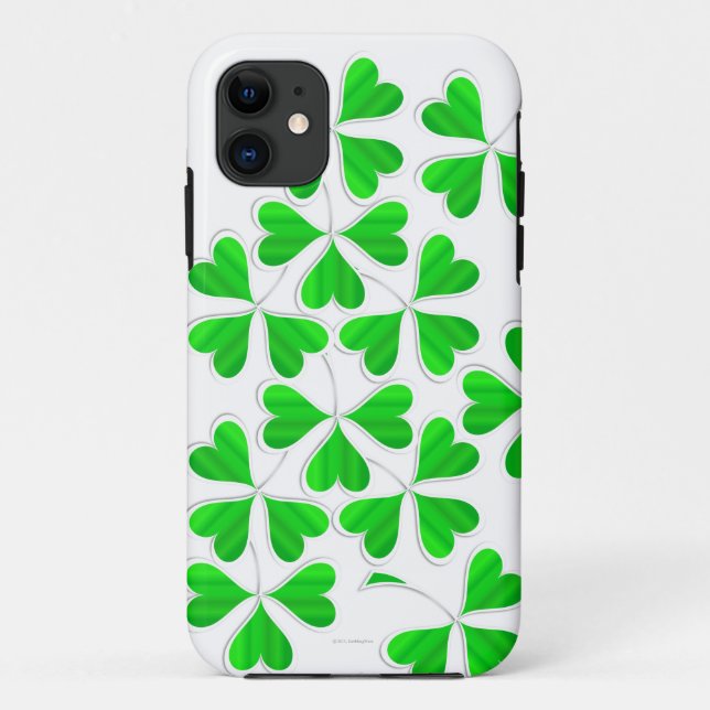 Funda De Case-Mate Para iPhone Shamrock (Reverso)