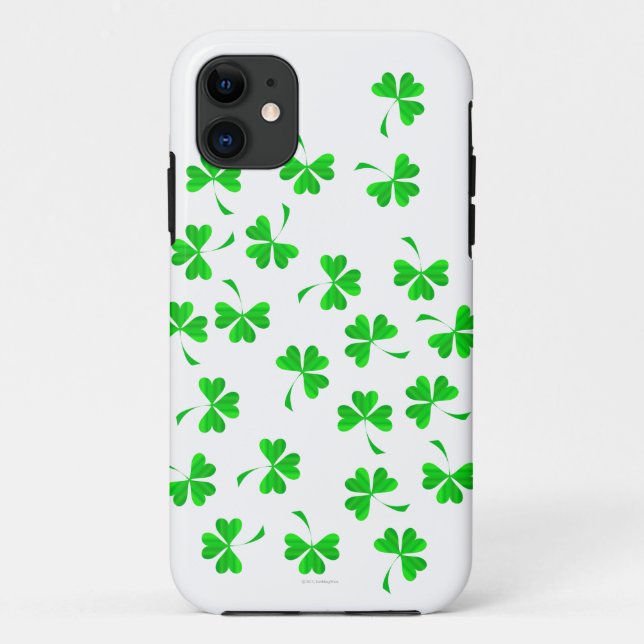 Funda De Case-Mate Para iPhone Shamrock (Reverso)