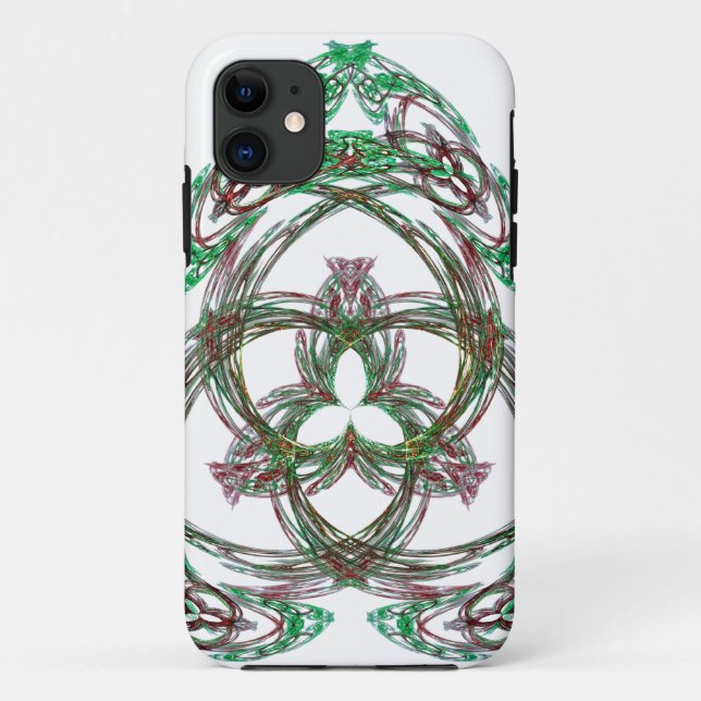 Funda De Case-Mate Para iPhone Shamrock celta (Reverso)