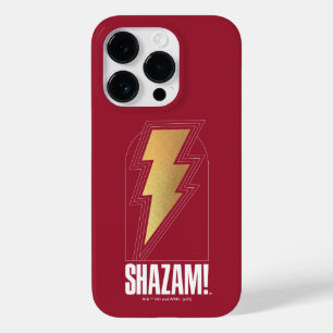 Funda Para iPhone 14 Pro De Case-Mate ¡SHAZAM! Furia de los dioses   Insignia Lightning