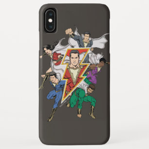 Funda Para iPhone XS Max ¡SHAZAM! Gráfico de la familia Shazam