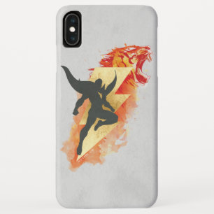 Funda Para iPhone XS Max ¡SHAZAM! gráfico del tigre y del relámpago del 