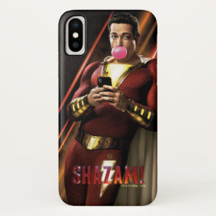 Funda Para iPhone X ¡SHAZAM!   Shazam que respira burbuja