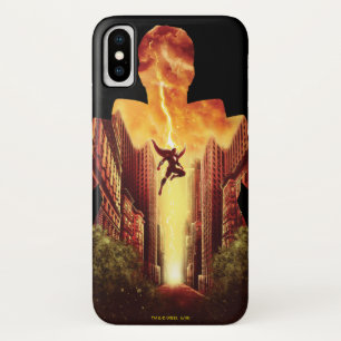 Funda Para iPhone X ¡SHAZAM!   Shazam Sunset Silhouette