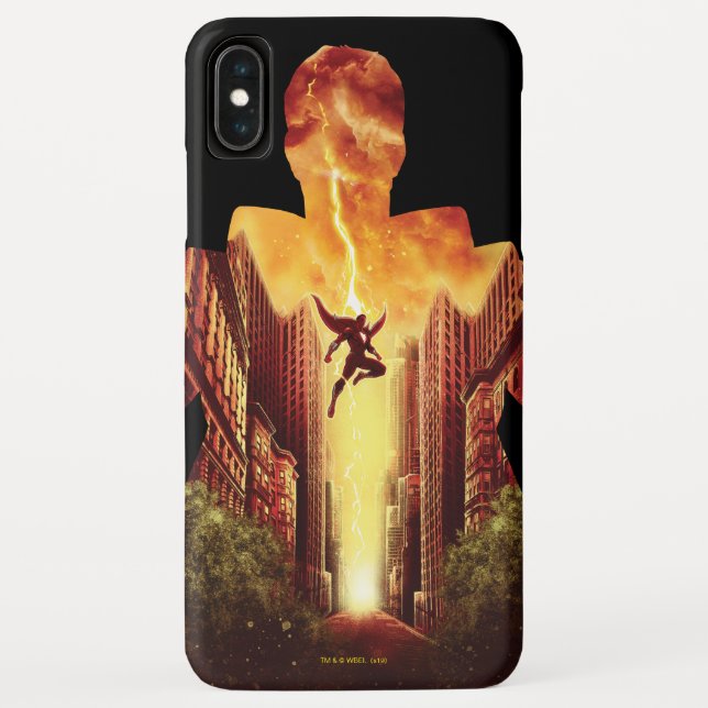 Funda De Case-Mate Para iPhone ¡SHAZAM! | Shazam Sunset Silhouette (Reverso)