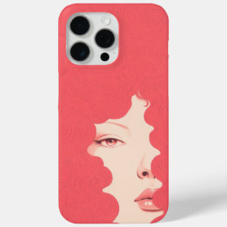 Funda Para iPhone 15 Pro Max Sheik Veil of Pink Waves Woman Revealed 