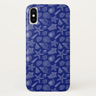 Funda Para iPhone X Shell azul brillante modela