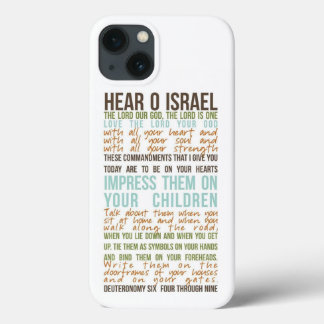 Funda Para iPhone 13 Shema prayer iPhone 13 funda