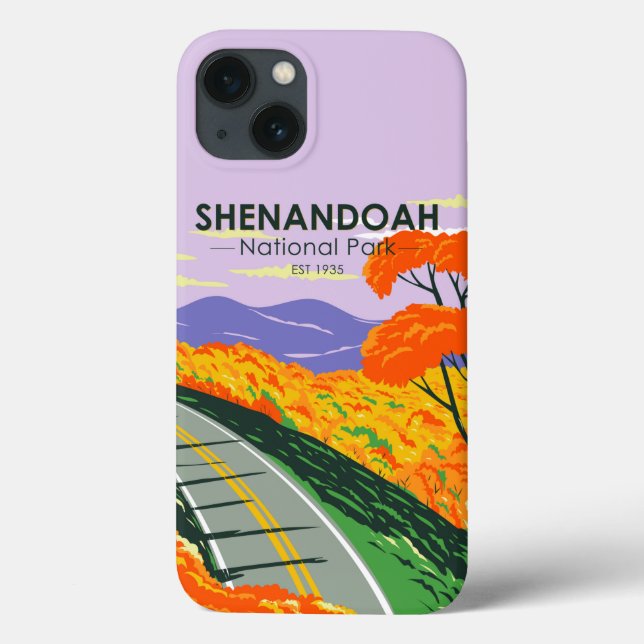 Funda De Case-Mate Para iPhone Shenandoah National Park Skyline Drive Virginia (Reverso)
