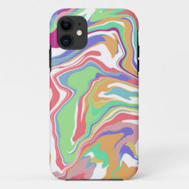 Funda Para iPhone 11 Sherbert Swirls