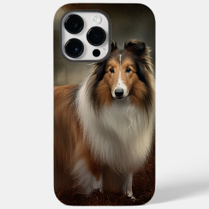 Funda Para iPhone 14 Pro Max De Case-Mate Shetland Sheepdog Halloween Scary