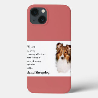 Funda Para iPhone 13 Shetland Sheepdog Sheltie Aovers Regalos