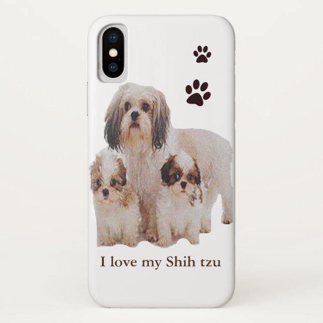 Funda De Case-Mate Para iPhone Shih-tsu (Reverso)