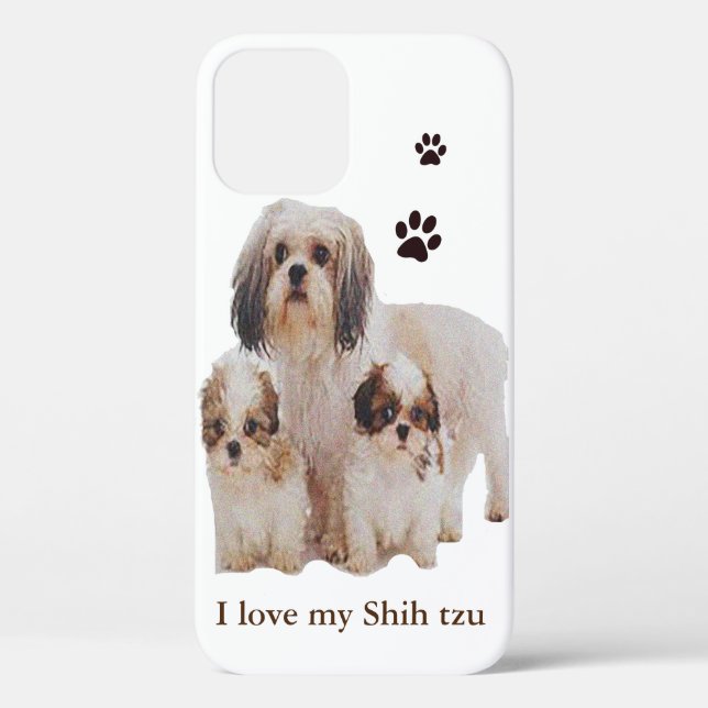 Funda De Case-Mate Para iPhone Shih-tsu (Reverso )