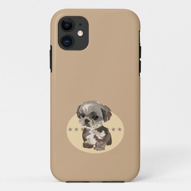 Funda De Case-Mate Para iPhone Shih Tzu (Reverso)