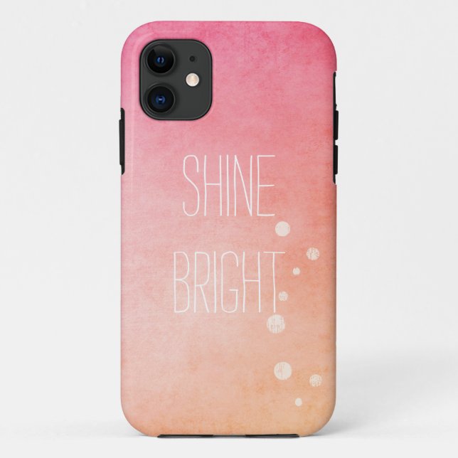 Funda De Case-Mate Para iPhone Shine Bright (Reverso)