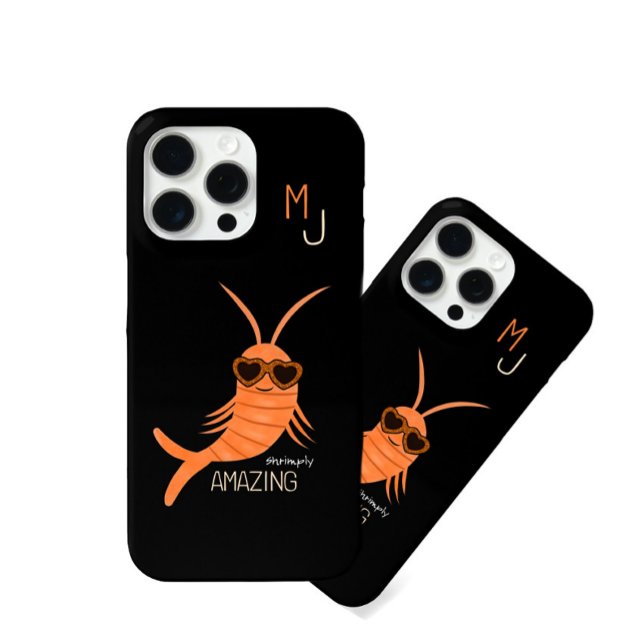 Funda De Case-Mate Para iPhone Shrimp with sunglasses (Subido por el creador)