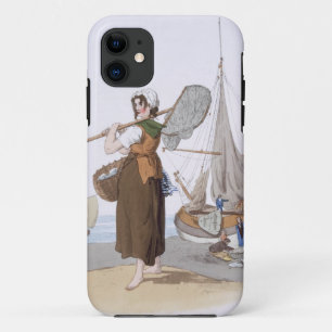 Funda Para iPhone 11 Shrimper femenino, del "traje de Gran Bretaña",