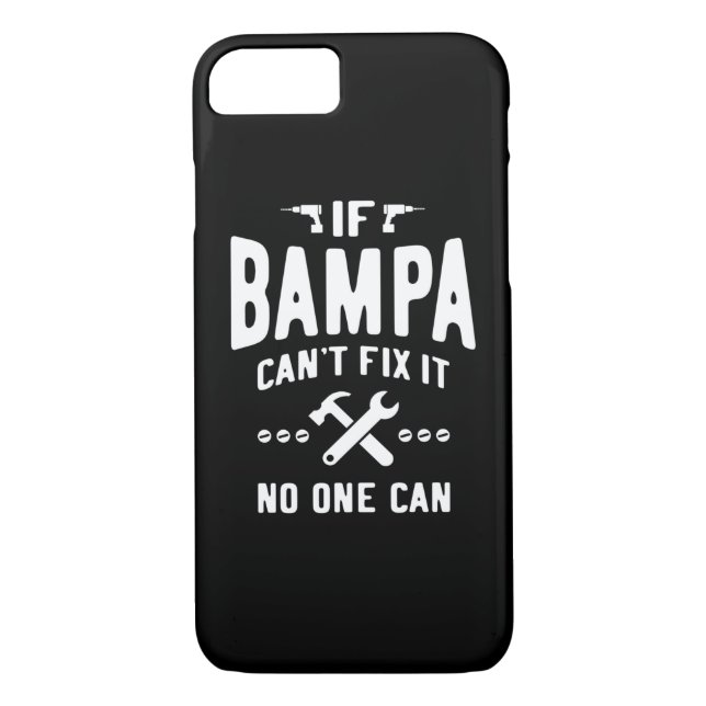 Funda De Case-Mate Para iPhone Si Bampa no puede arreglarlo papá, abuelo (Reverso)