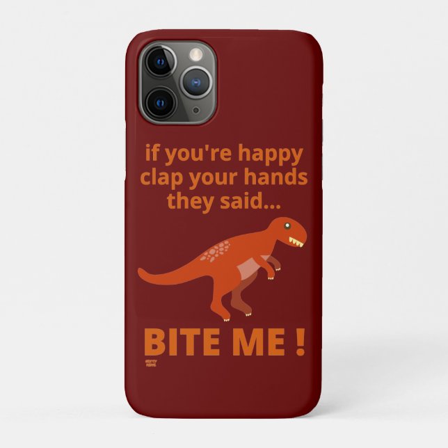 FUNDA DE Case-Mate PARA iPhone "SI ESTÁS FELIZ DE CLAP, TUS MANOS" (Reverso)