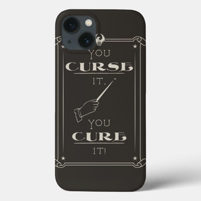 Funda De Case-Mate Para iPhone Si Lo Maldices, Lo Curas (Reverso)