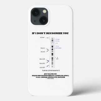 Funda Para iPhone 13 Si no te reconozco, culpa a mi cromosoma MHC