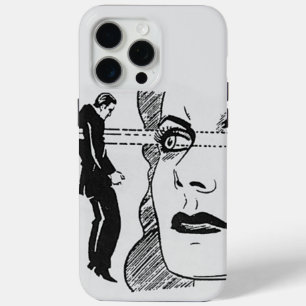 Funda Para iPhone 15 Pro Max Si parece que podría matar (ojos más oscuros)