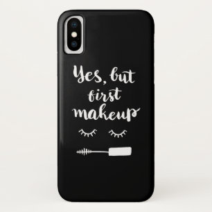 Funda Para iPhone X Sí pero primer maquillaje