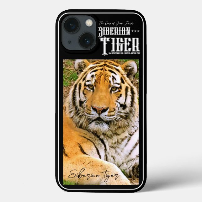 Funda De Case-Mate Para iPhone Siberian Tiger Case-Mate (Reverso)