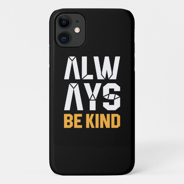 Funda De Case-Mate Para iPhone Siempre Sé amable (Reverso)