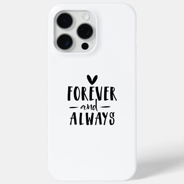 Funda De Case-Mate Para iPhone Siempre Y Para Siempre (Reverso )
