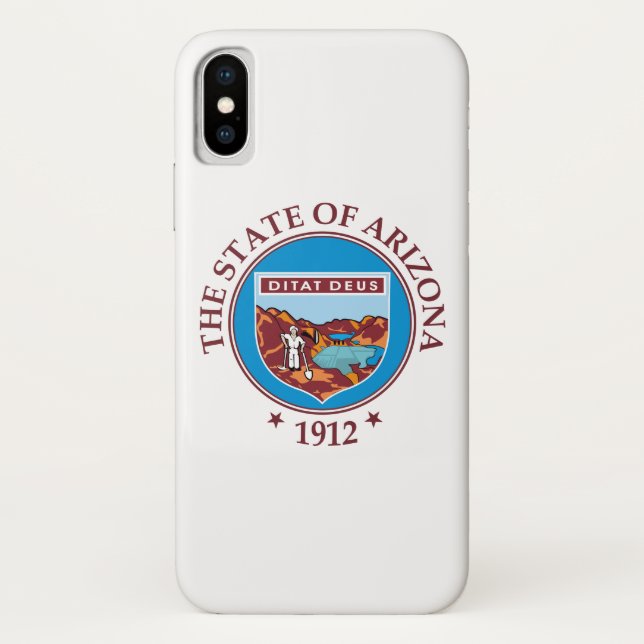 Funda De Case-Mate Para iPhone Signo de Arizona (Reverso)
