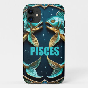 Funda Para iPhone 11 Signo de astrología de Pisces