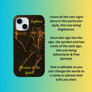 Funda Para iPhone 15 Signo de estrella de Sagittarius
