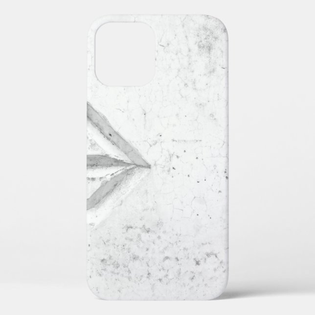 Funda De Case-Mate Para iPhone Signo de flecha derecha en la pared (Reverso )