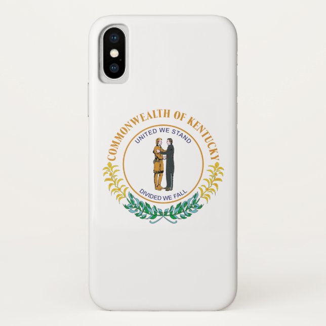 Funda De Case-Mate Para iPhone Signo de Kentucky (Reverso)