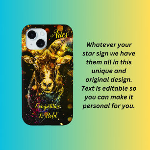 Funda Para iPhone 15 Signo de la estrella de Aries