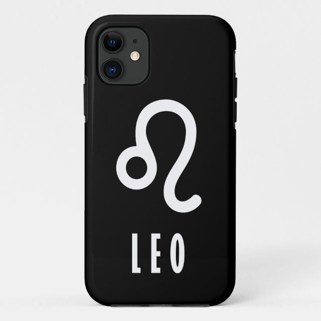 Funda De Case-Mate Para iPhone Signo de Leo zodiac (Reverso)