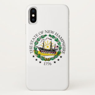 Funda Para iPhone X Signo de New Hampshire