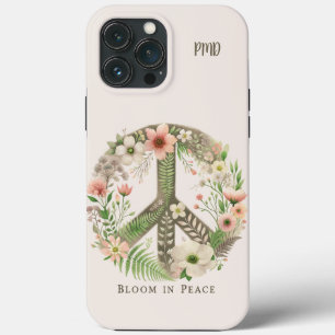 Funda Para iPhone 13 Pro Max Signo de paz "Bloom en la paz" de las iniciativas
