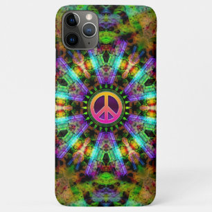 Signo de paz groovy Rainbow Joy iPhone 5 Funda