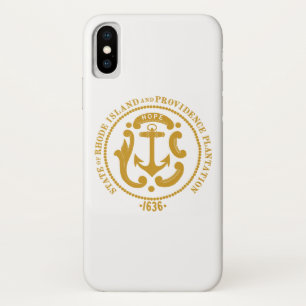 Funda Para iPhone X Signo de Rhode Island