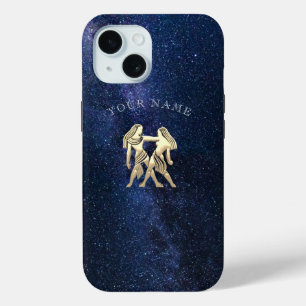 Funda Para iPhone 15 Signo zodiacal Géminis