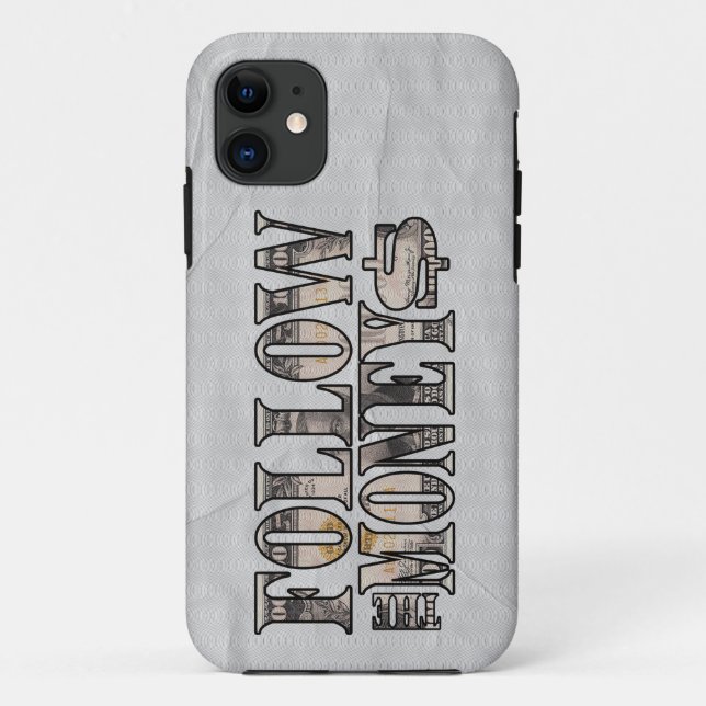Funda De Case-Mate Para iPhone Sigue el dinero - Bill (Reverso)